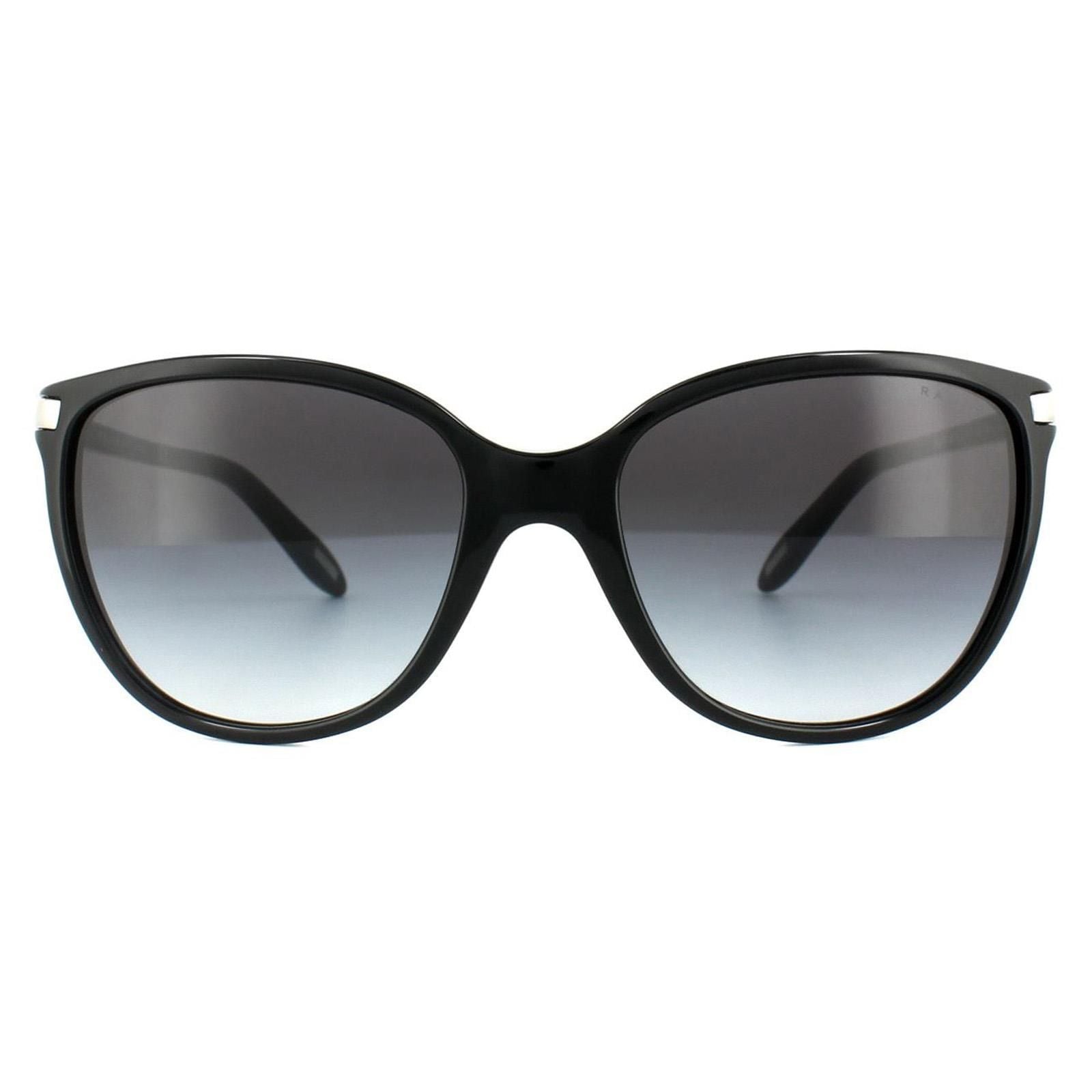 Ralph by Ralph Lauren Cat Eye Black Grey Gradient Sunglasses image 1