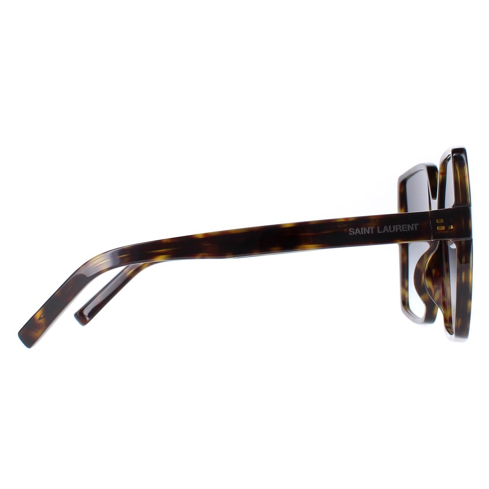 Saint Laurent Square Havana Blue Gradient SL 232-BETTY image 4