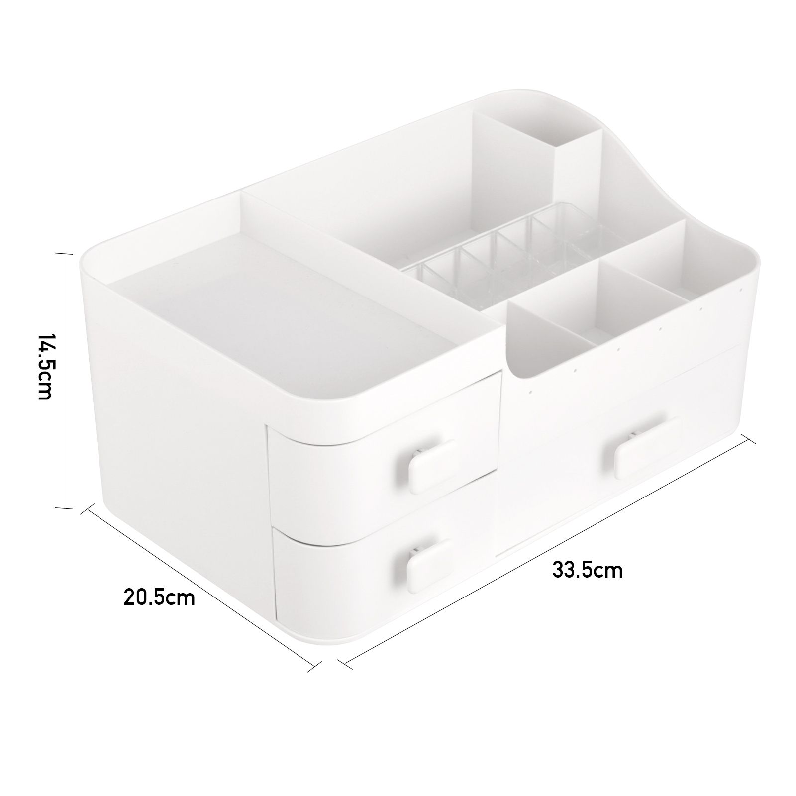 Living and Home Desktop Cosmetic Organizer Storage Box image 6