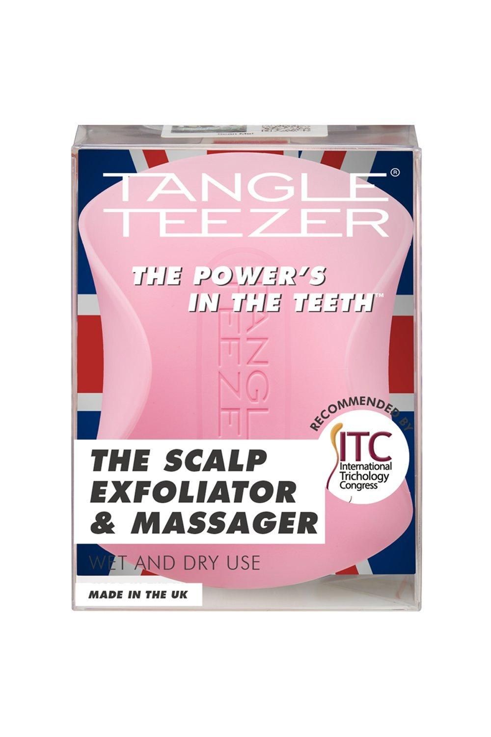 Tangle Teezer The Scalp Exfoliator & Massager - Pretty Pink Pink image 3