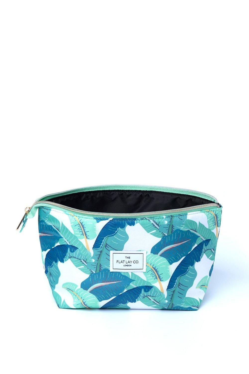 The Flat Lay Co Essential Pouch in Tropical Leaves Multi image 3