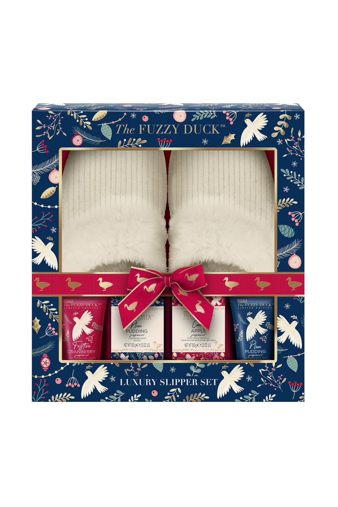 Baylis & Harding The Fuzzy Duck Winter Wonderland Luxury Slipper Gift Set Multi image 1