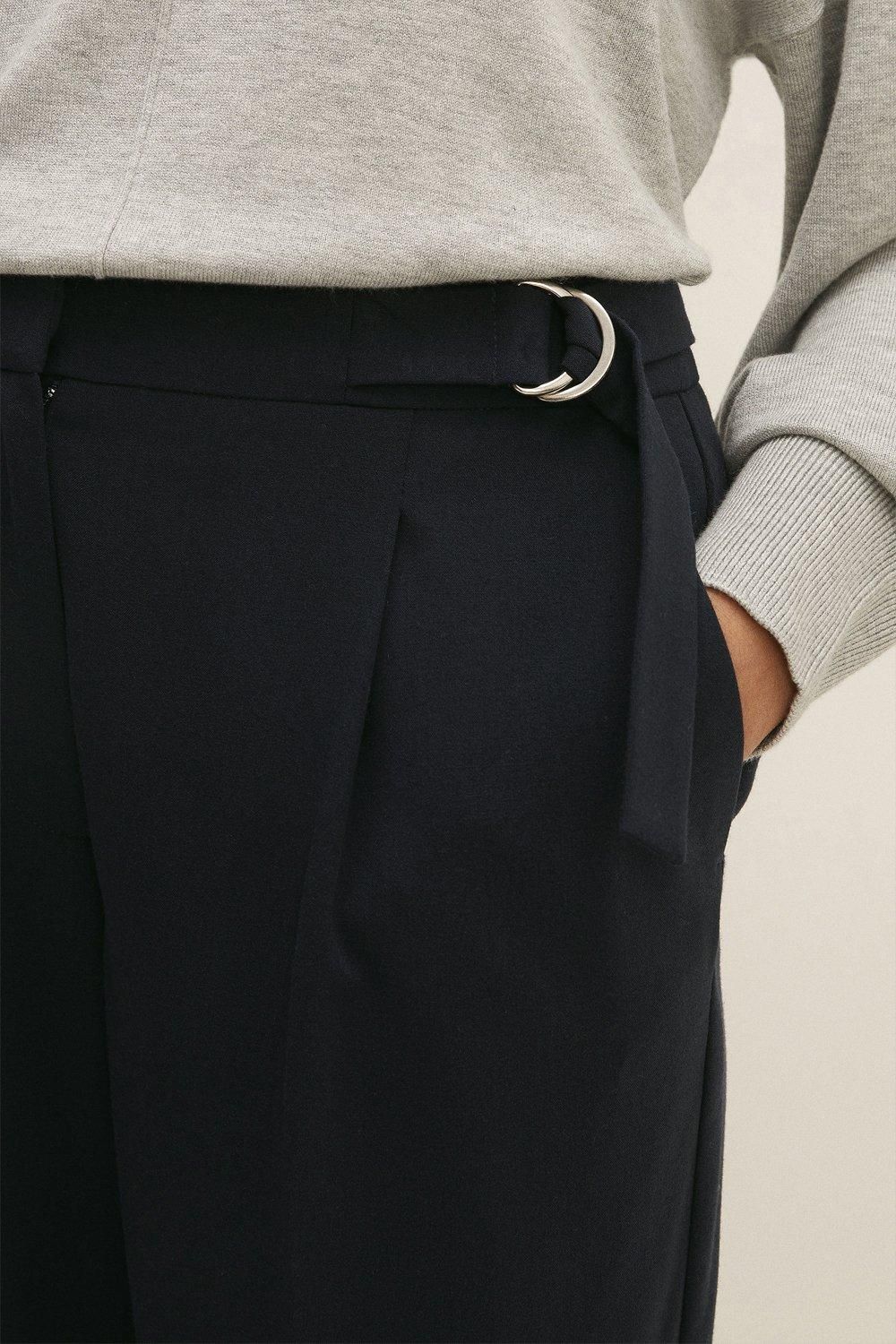 Oasis Tailored Trouser Navy image 2