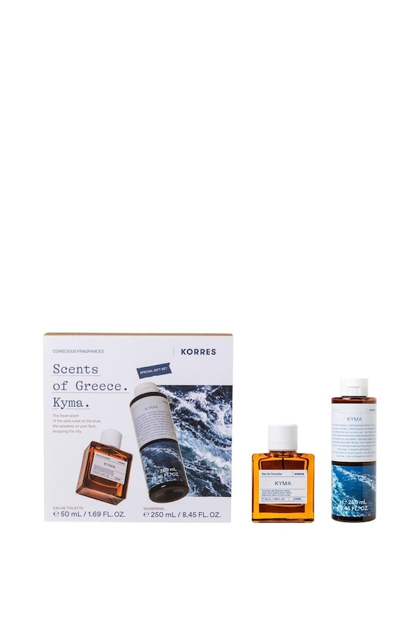 Korres Set Kyma Eau De Toilette 50ml & Shower Gel 250ml Multi