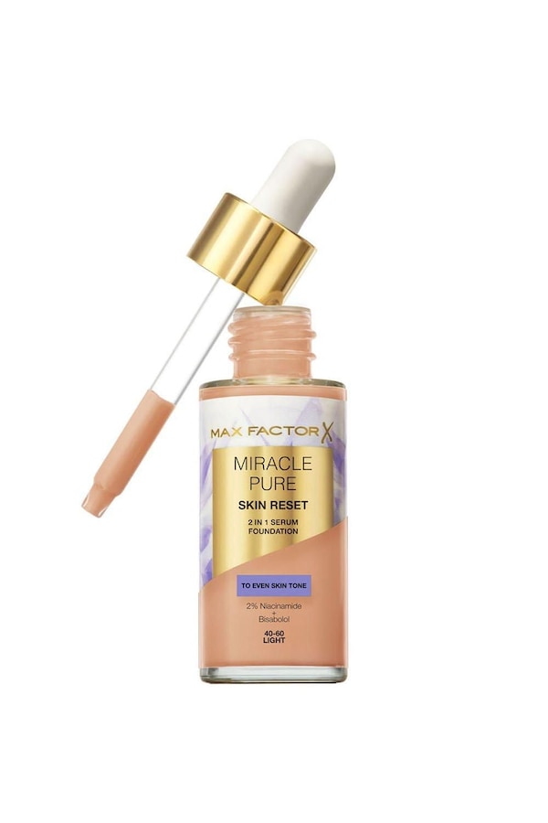 Max Factor Miracle Pure Skin Reset Serum Foundation 30ml Light