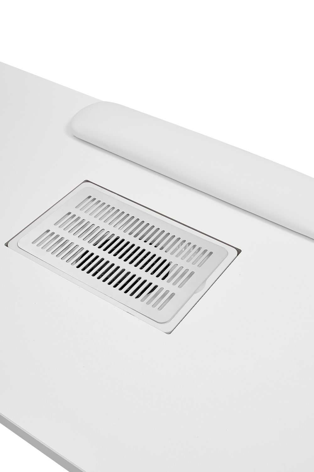 Living and Home Rolling Manicure Station Nail Table with Dust Collector image 4