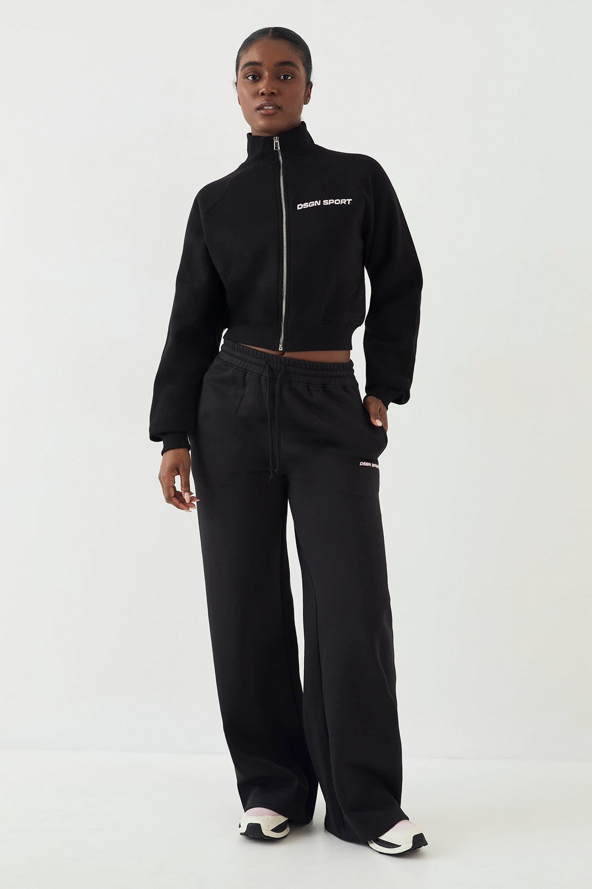 DSGN Studio DSGN Studio Sport Straight Leg Jogger Black