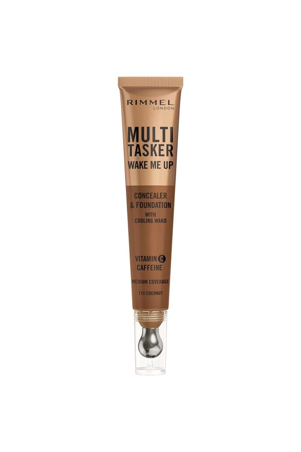 Rimmel London Multi-Tasker Wake Me Up Foundation & Concealer Warm Coconut image 1
