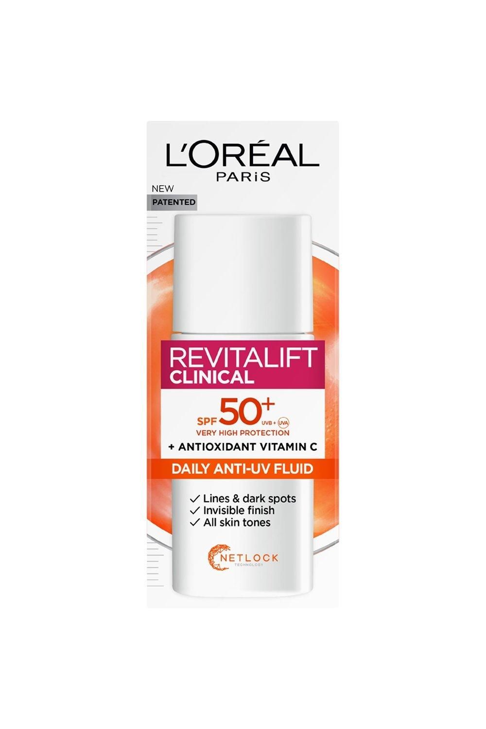 L'Oréal Paris Revitalift Clinical Vitamin C UV Fluid SPF 50+ Moisturiser Multi image 8