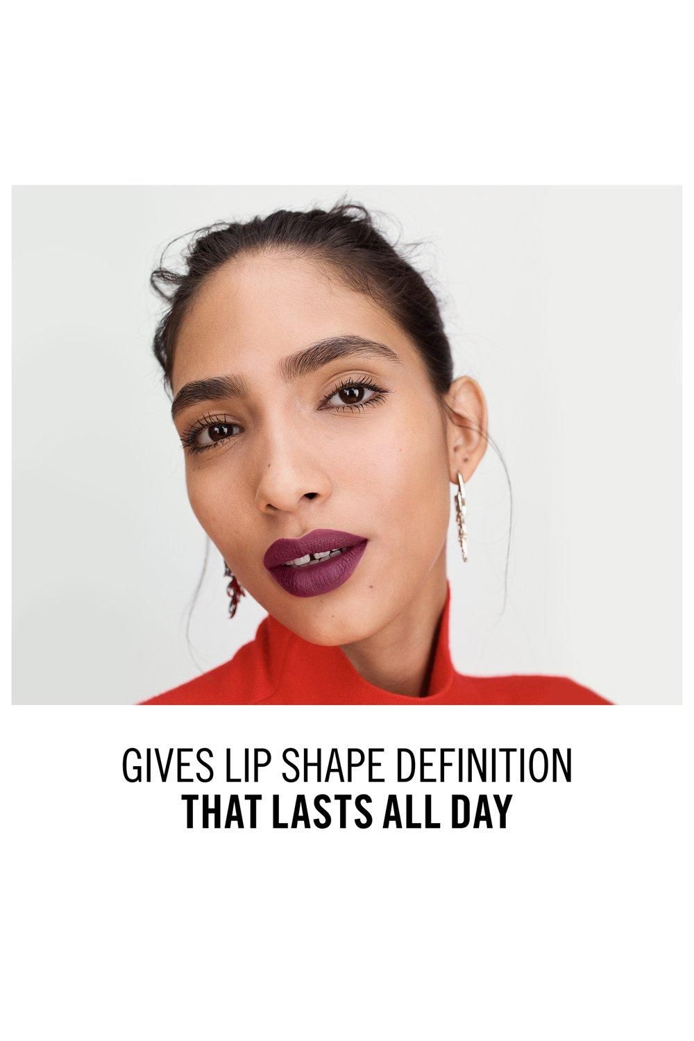 Rimmel London Lasting Matte Lip Liner Bitten Red image 7