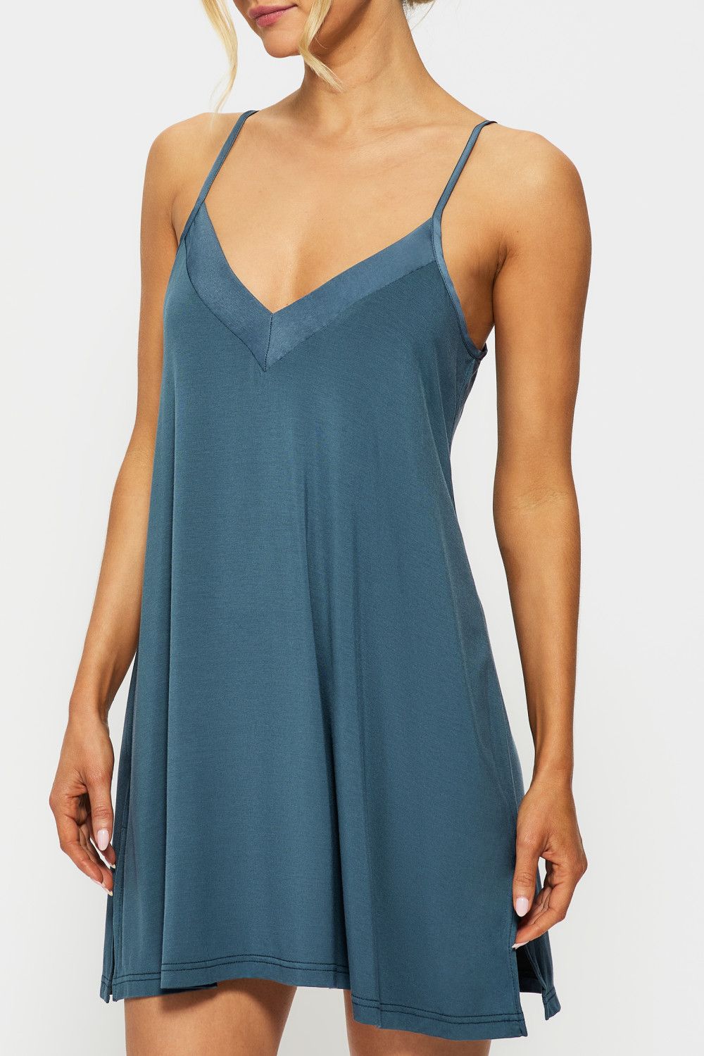 KBX Raye Satin Jersey Chemise image 3