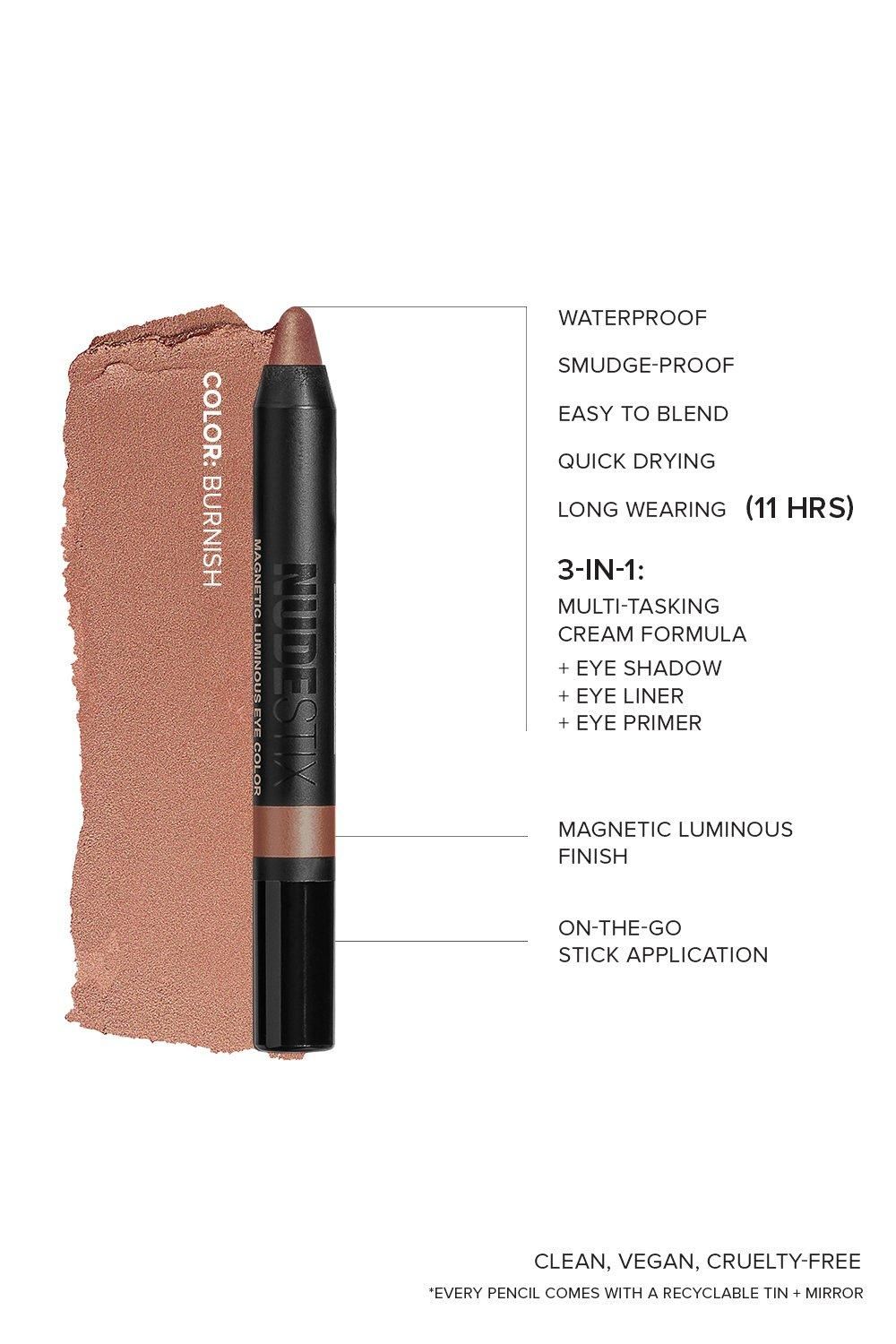 Nudestix Magnetic Luminous Eye Colour Burnish image 3