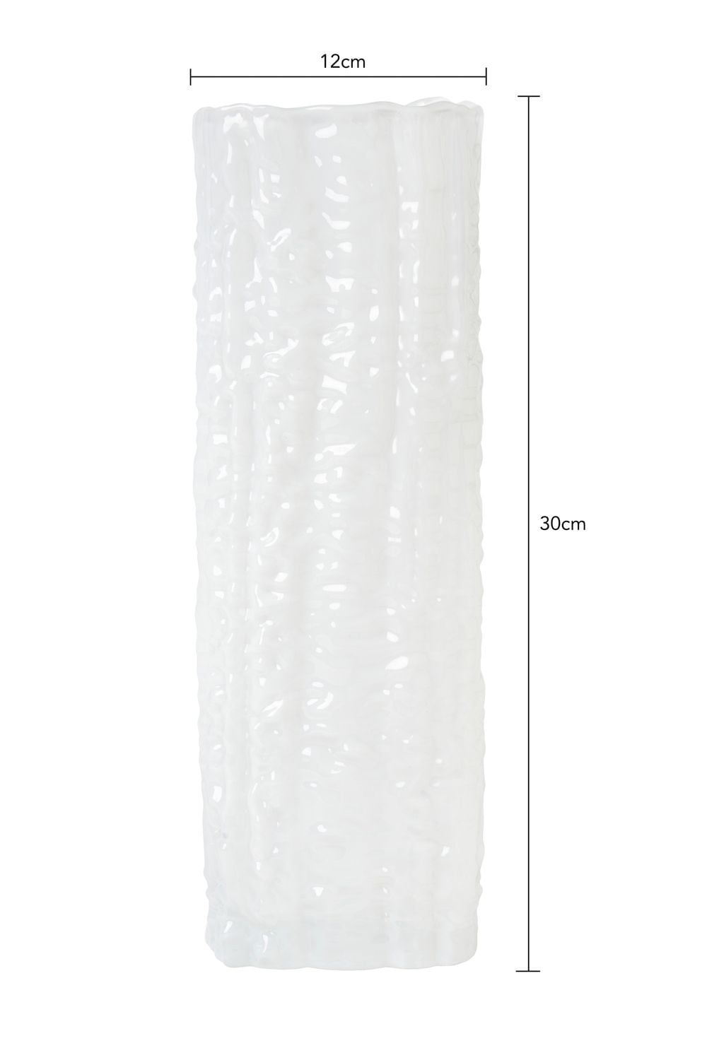 BHS Milky Glass Vase image 4