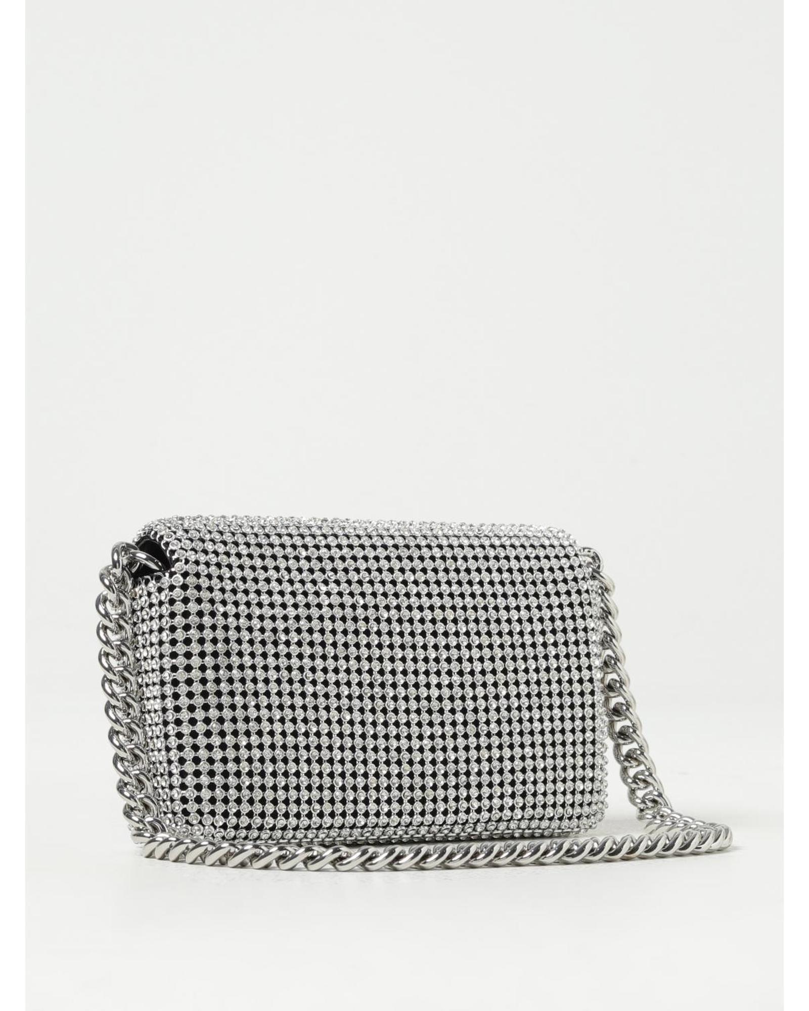 Marc Jacobs Crystal Mesh Clutch Bag Wo - Silver image 2