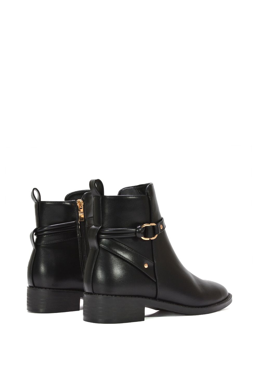 XY London 'Mollie' Low Block Heel Ankle Boots image 4