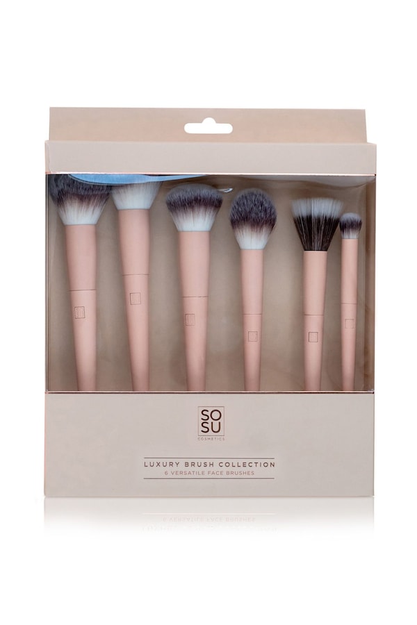 SOSU Cosmetics Luxury Brush Face Collection Multi