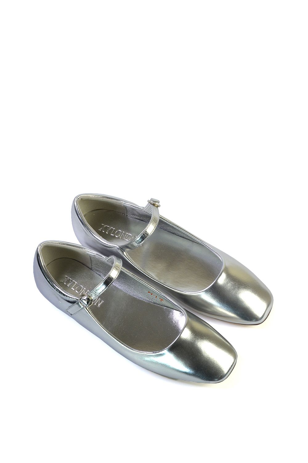 XY London 'Allegra' Mary Jane Square Toe Ballet Shoes image 3