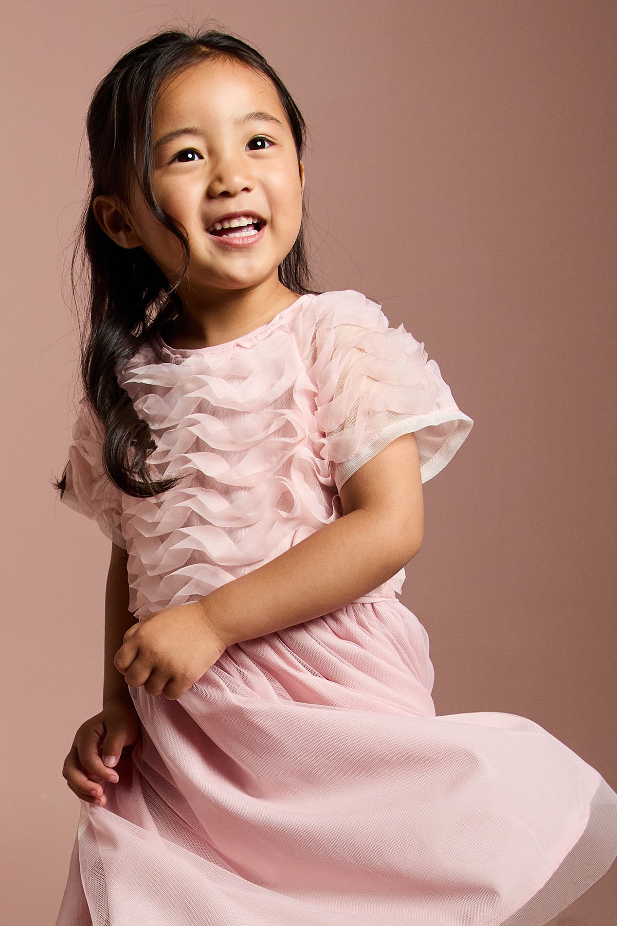 Coast Children's Tulle Dress Pink image 2