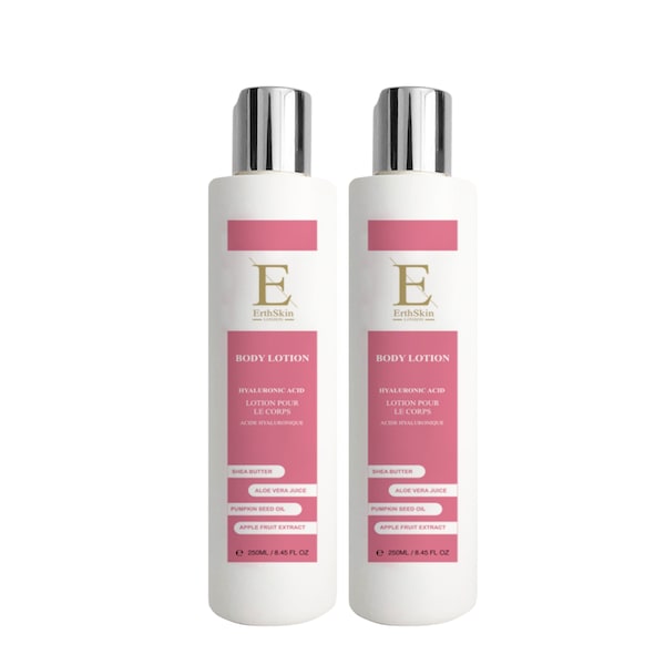 Erth Skin London 2x Hyaluronic Acid + Collagen Body Lotion 250ml