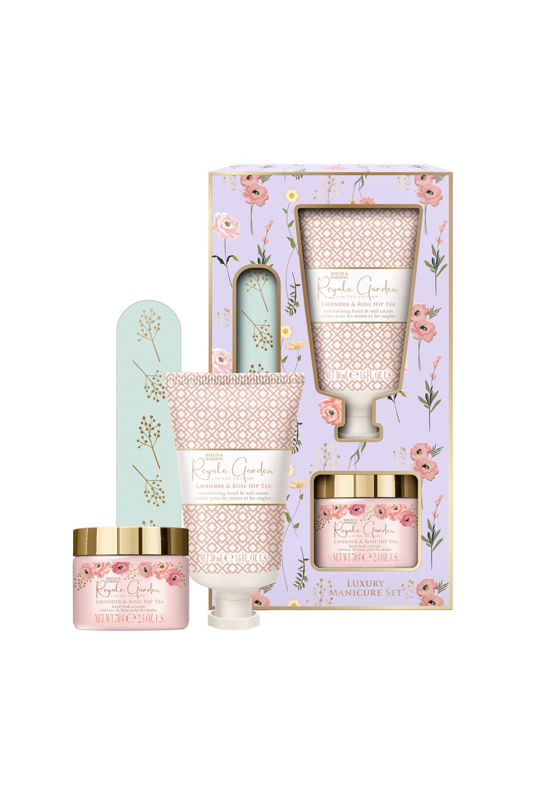 Baylis & Harding Royale Garden Luxury Manicure Gift Set Multi image 3