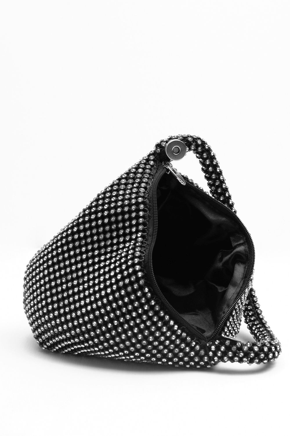 Where's That From 'Diamante' Mini Chainmail Pouch Bag image 2