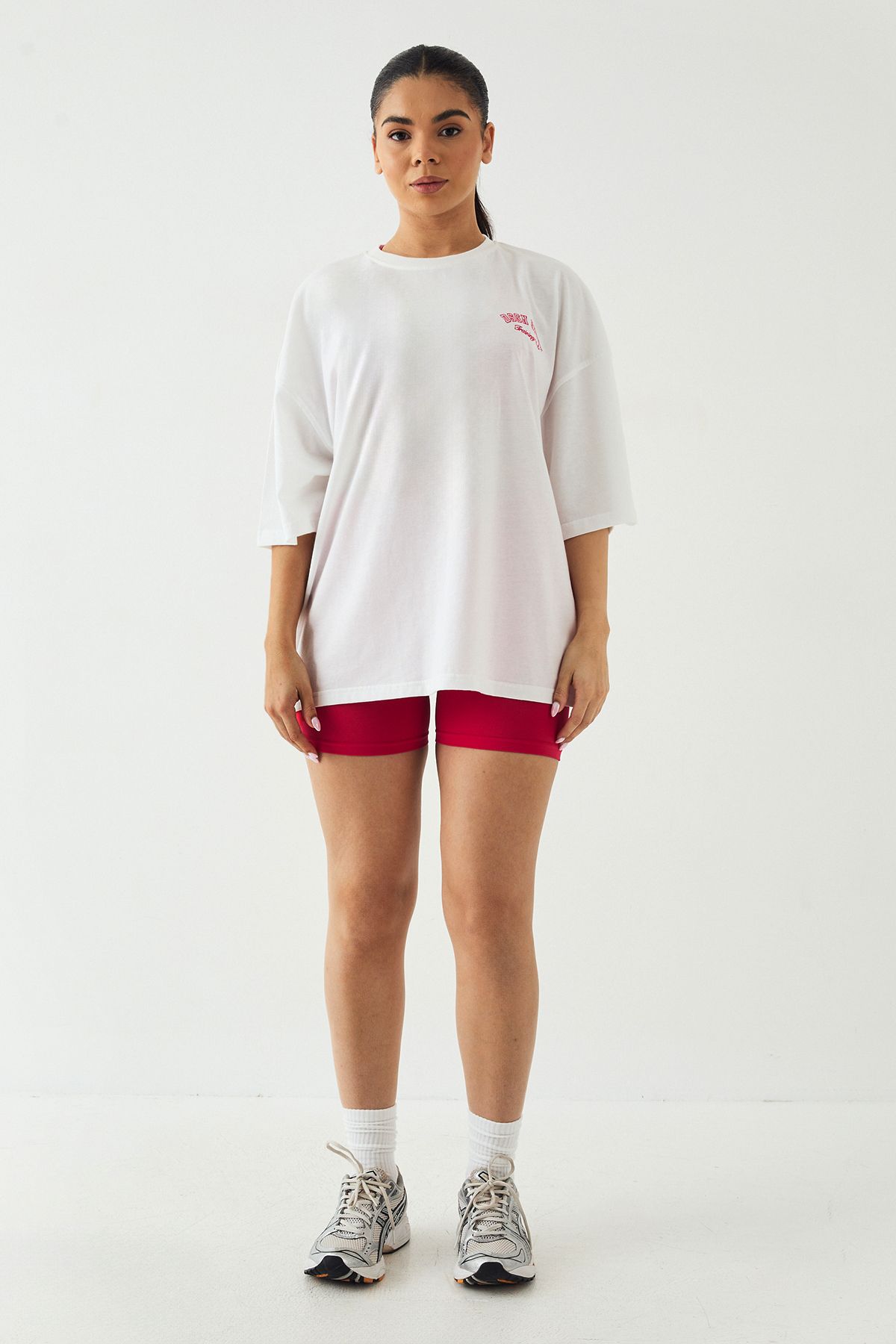 DSGN Studio DSGN Studio Sport Training Club Oversized T-Shirt White image 5