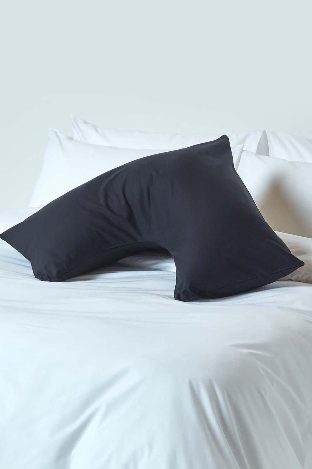 Homescapes Egyptian Cotton V Shaped Pillowcase 200 TC image 2