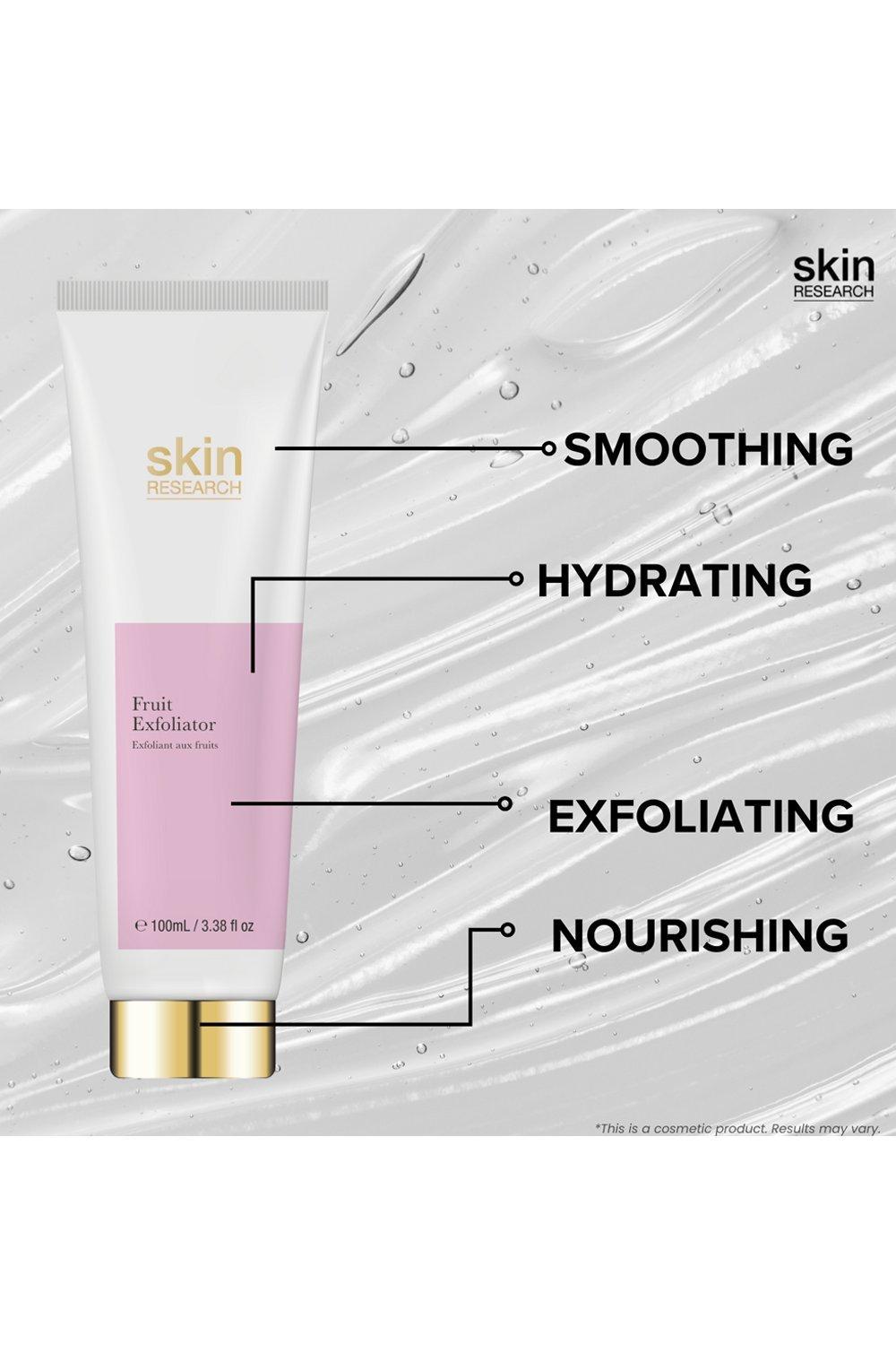 Skin Research Fruit Face Exfoliator 100ml Twin Value Savings Pack image 5