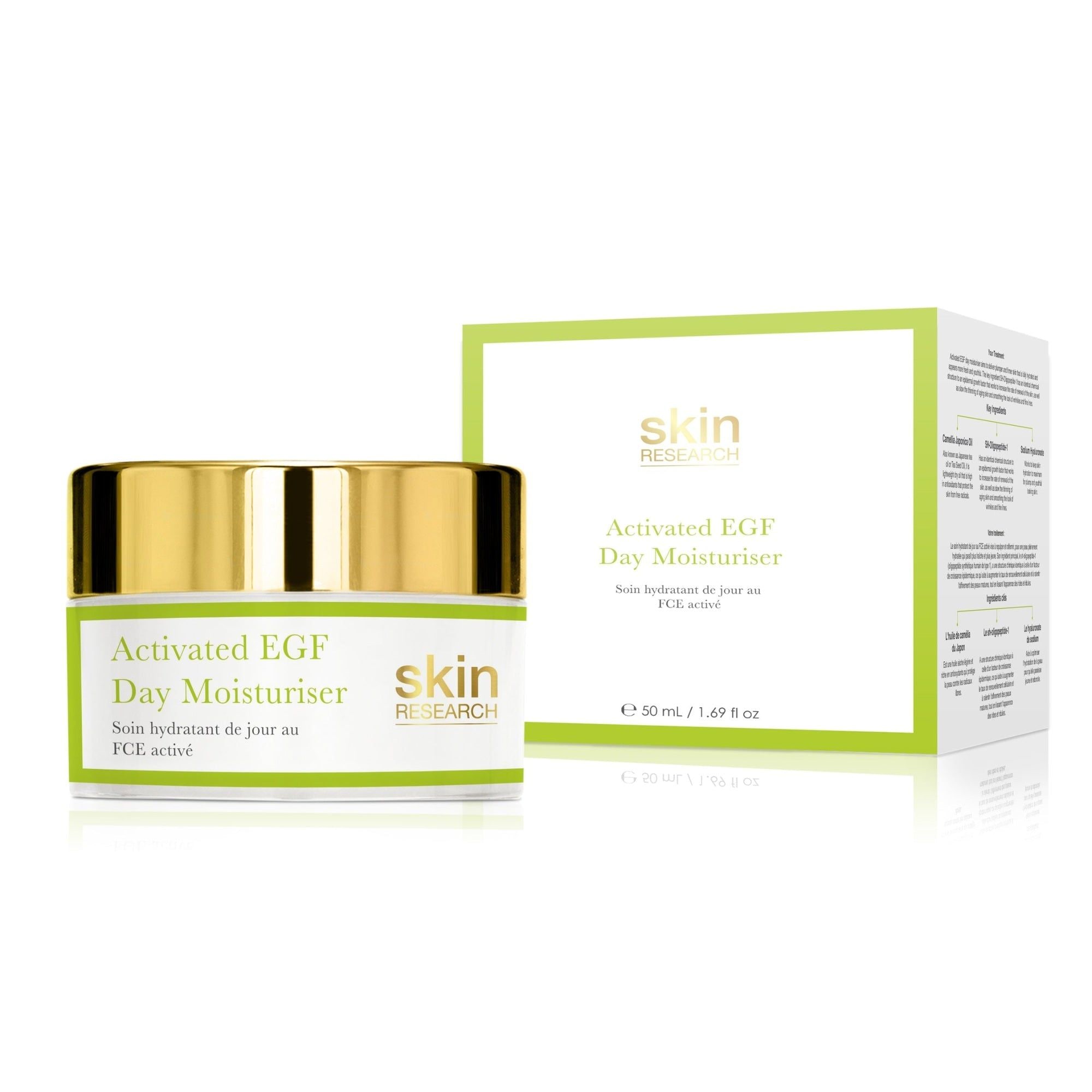 Skin Research Activated EGF Day Moisturiser 50ml image 2