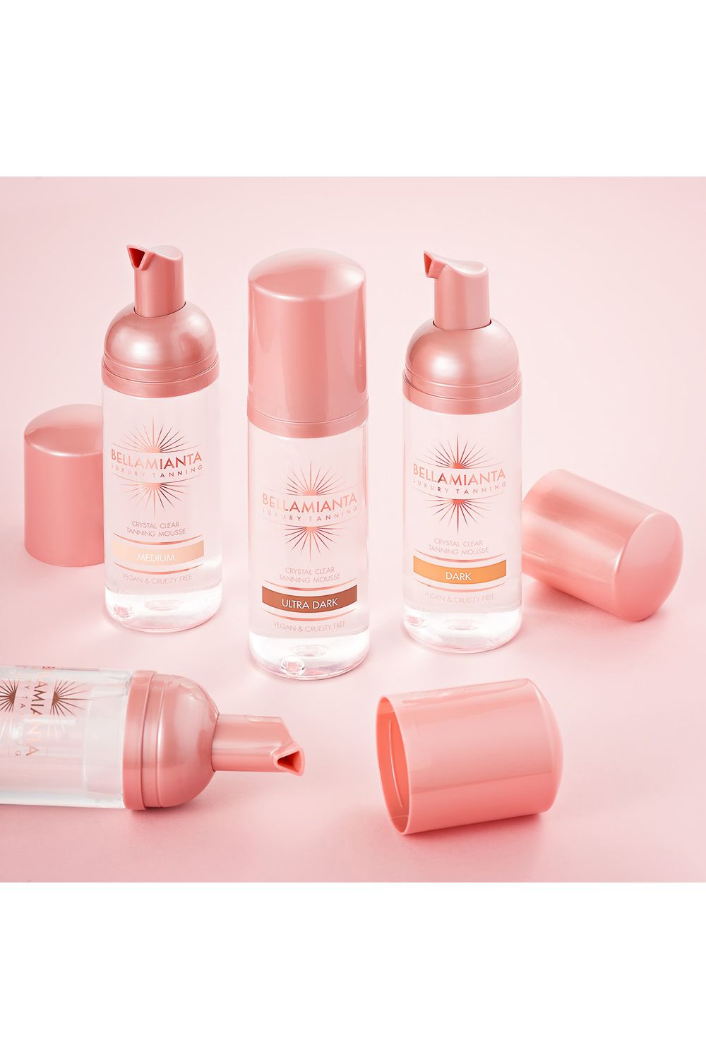 Bellamianta Clear Tan Mousse 150ml Dark image 2