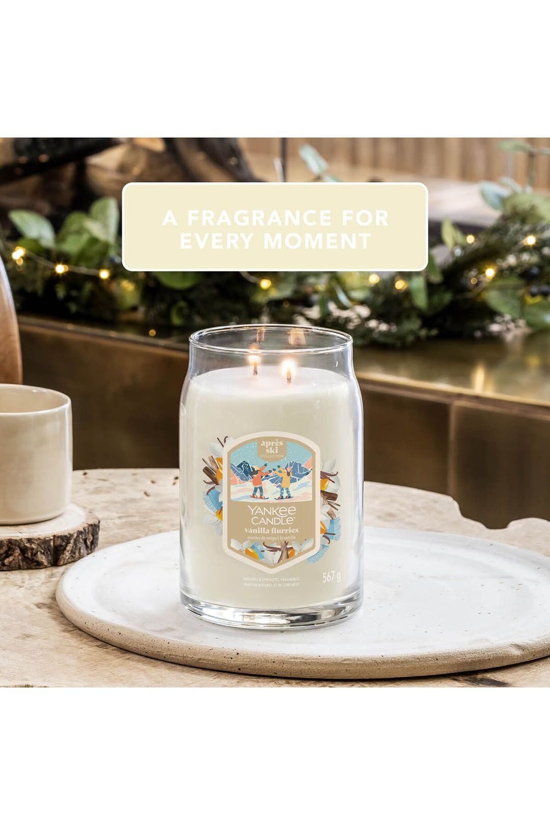 Yankee Candle Signature Large Jar Vanilla Flurries Multi image 2