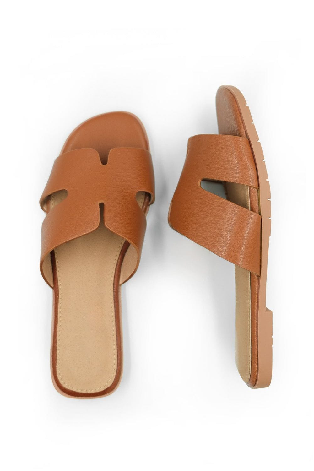 Where's That From 'Mae' Pu Strap Sandals image 2