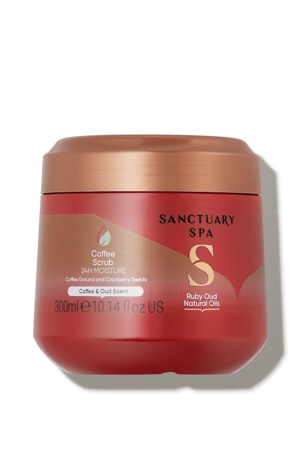 Sanctuary Spa Ruby Oud Natural Oils Coffee Scrub 300ml Multi