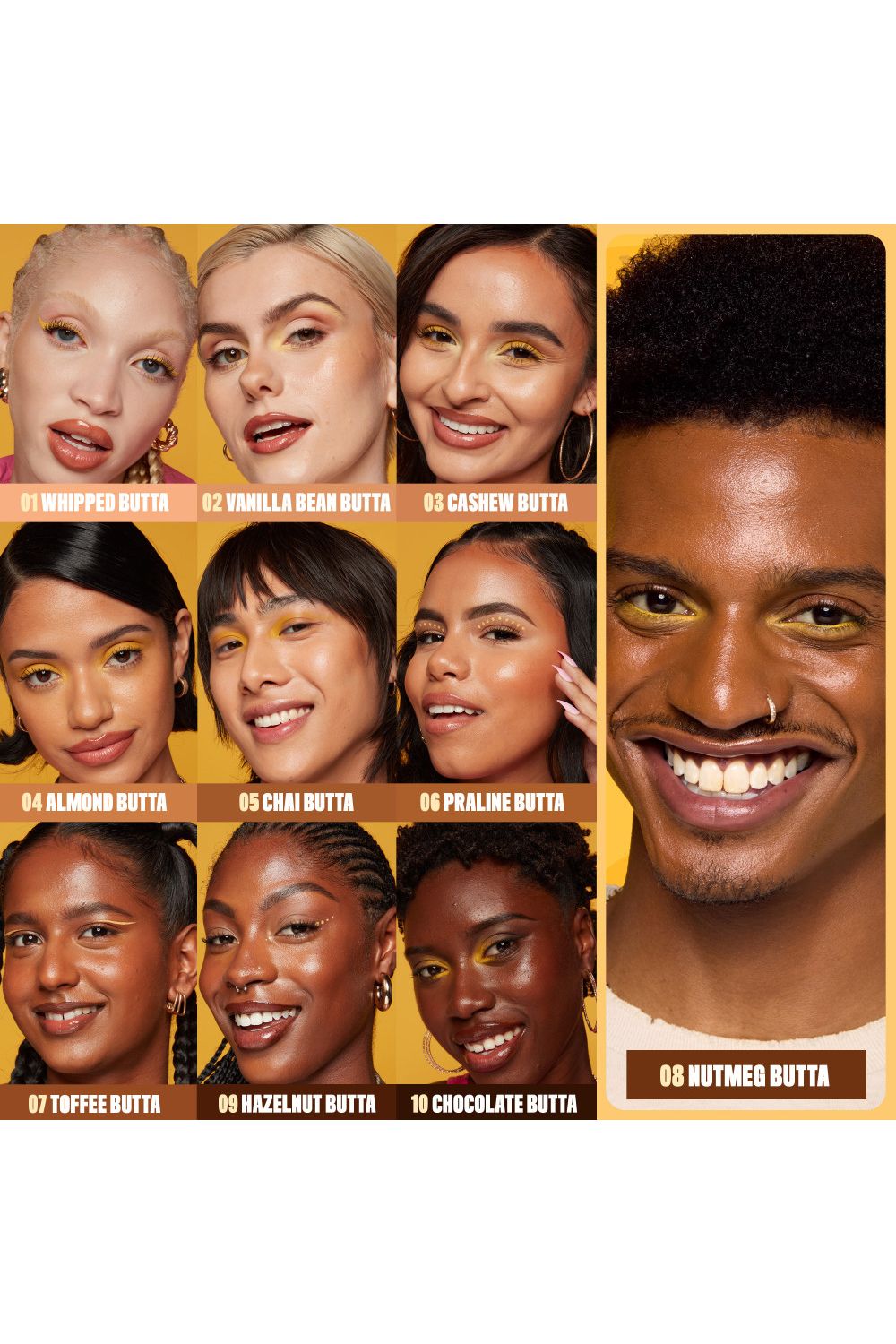 NYX Professional Makeup Buttermelt Glaze Soft Glow Skin Tint + SPF/FPS 30 30ml Nutmeg Butta image 7