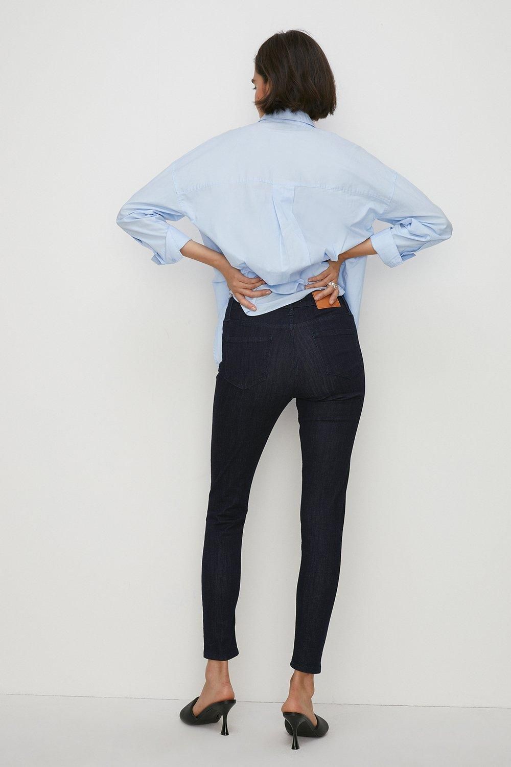 Oasis Jade Mid Rise Skinny Jean Indigo image 8