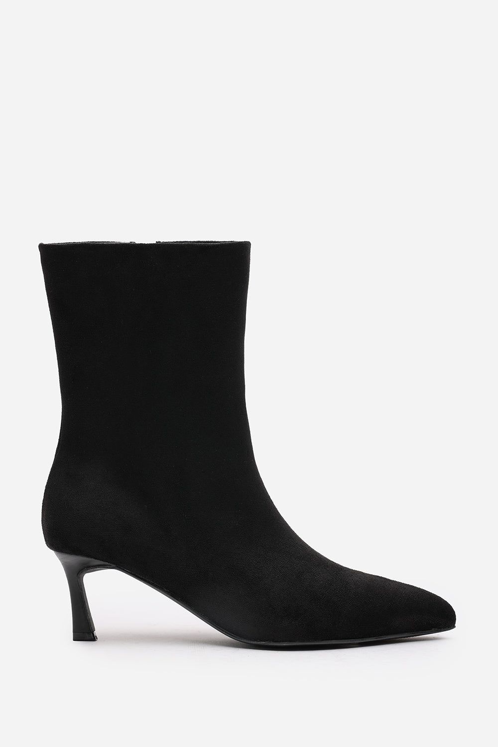 Where's That From 'Aubrey' Suede Pointed Toe Ankle Low Heel Boot image 2