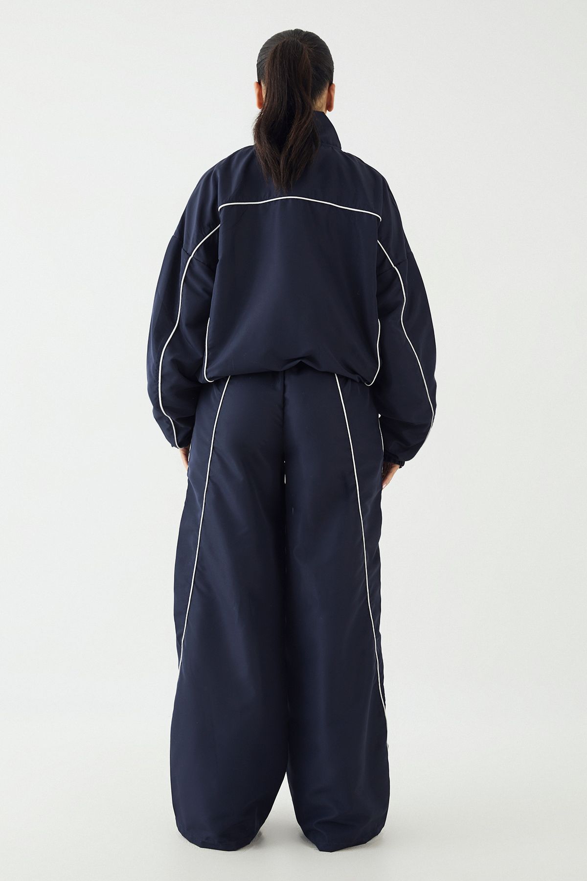 DSGN Studio DSGN Studio Training Club Nylon Track Pant Navy image 2