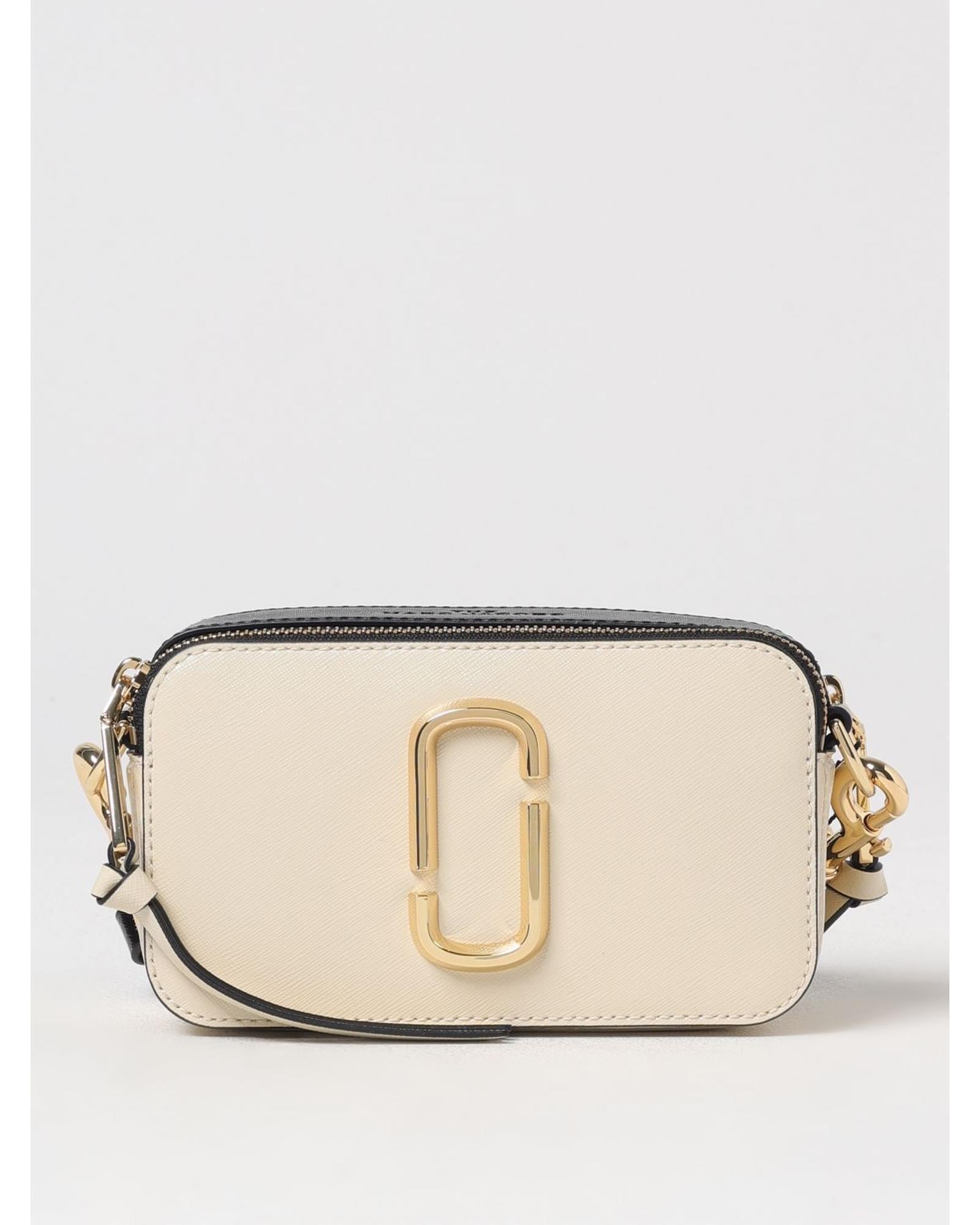 Marc Jacobs Snapshot Camera Bag Leather Crossbody Wo - White Clutch Bags image 1