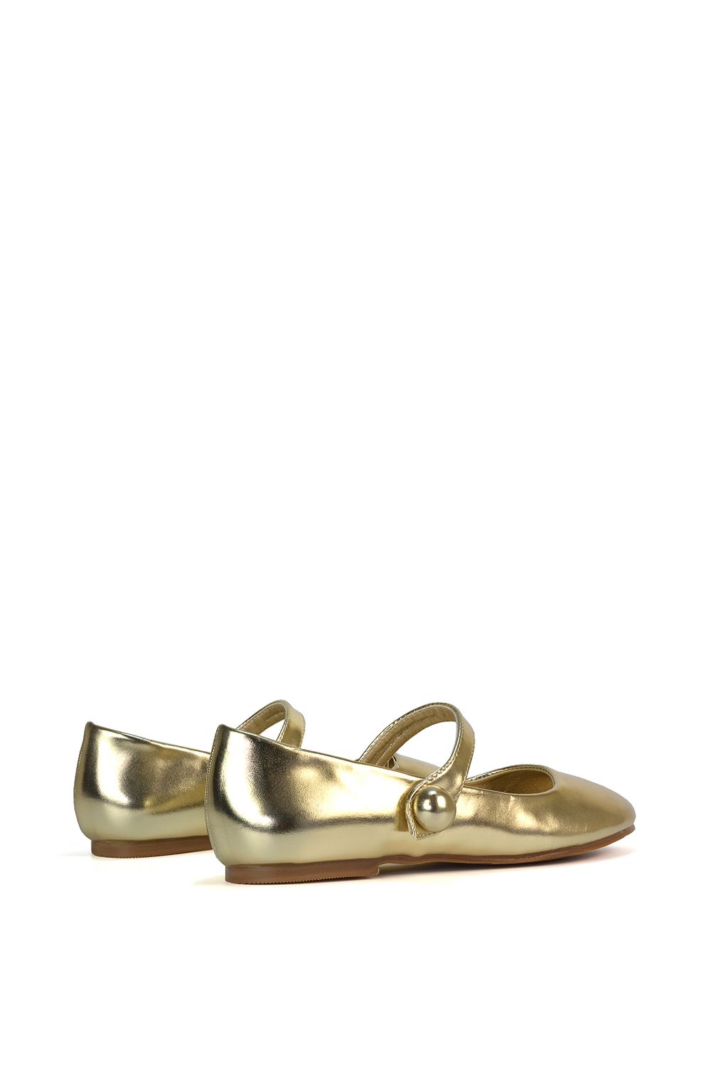 XY London 'Joanna' Flat Closed Toe Mary Jane Ballet Dolly Shoes Pumps image 3