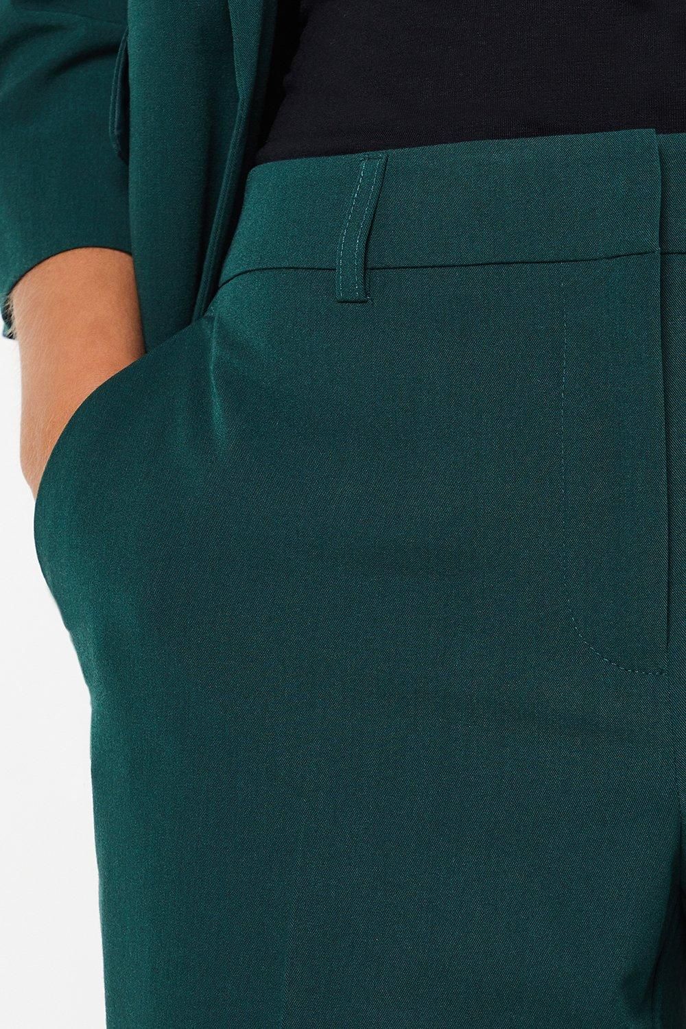 Dorothy Perkins Petite Plain Ankle Grazer Forest image 5