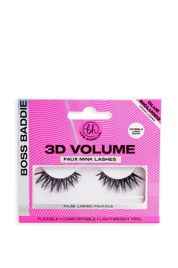 Revolution BH Los Angeles 3D Faux Mink Volume Lashes- Boss Baddie Multi