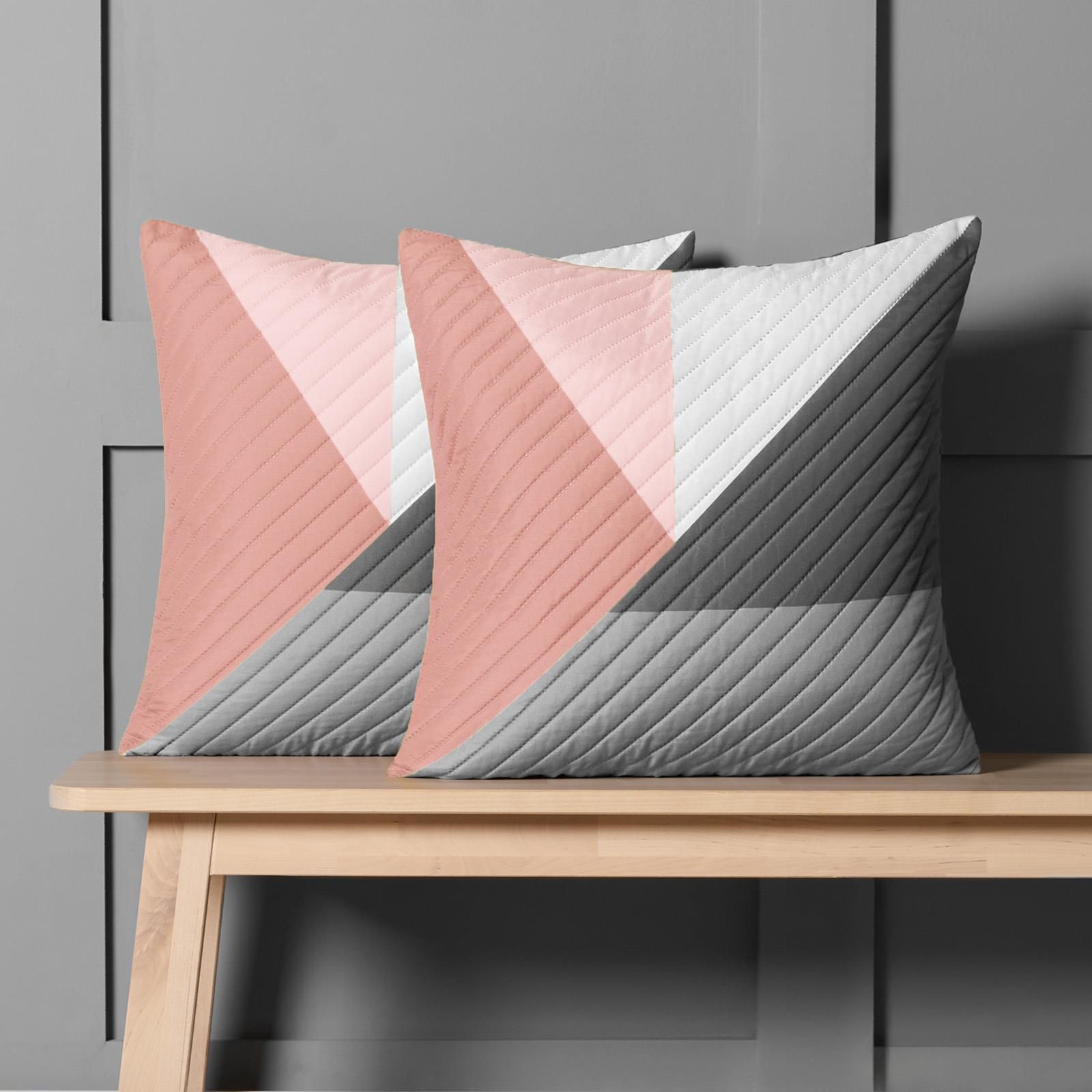 OHS 4 Pack Geometric Pinsonic Cushion Covers - 45 x 45cm image 3