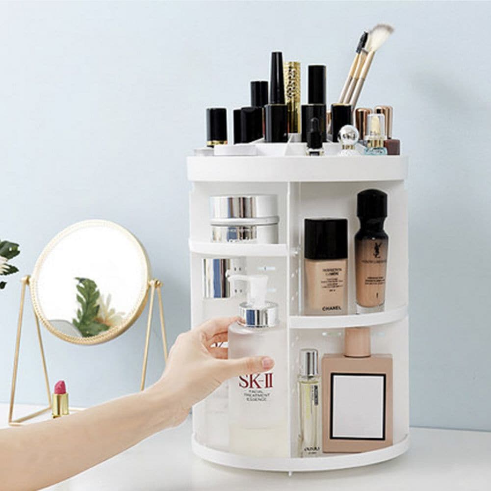 SHEONLY Multifunctional Tabletop Rotating Cosmetic Storage Organizer image 2
