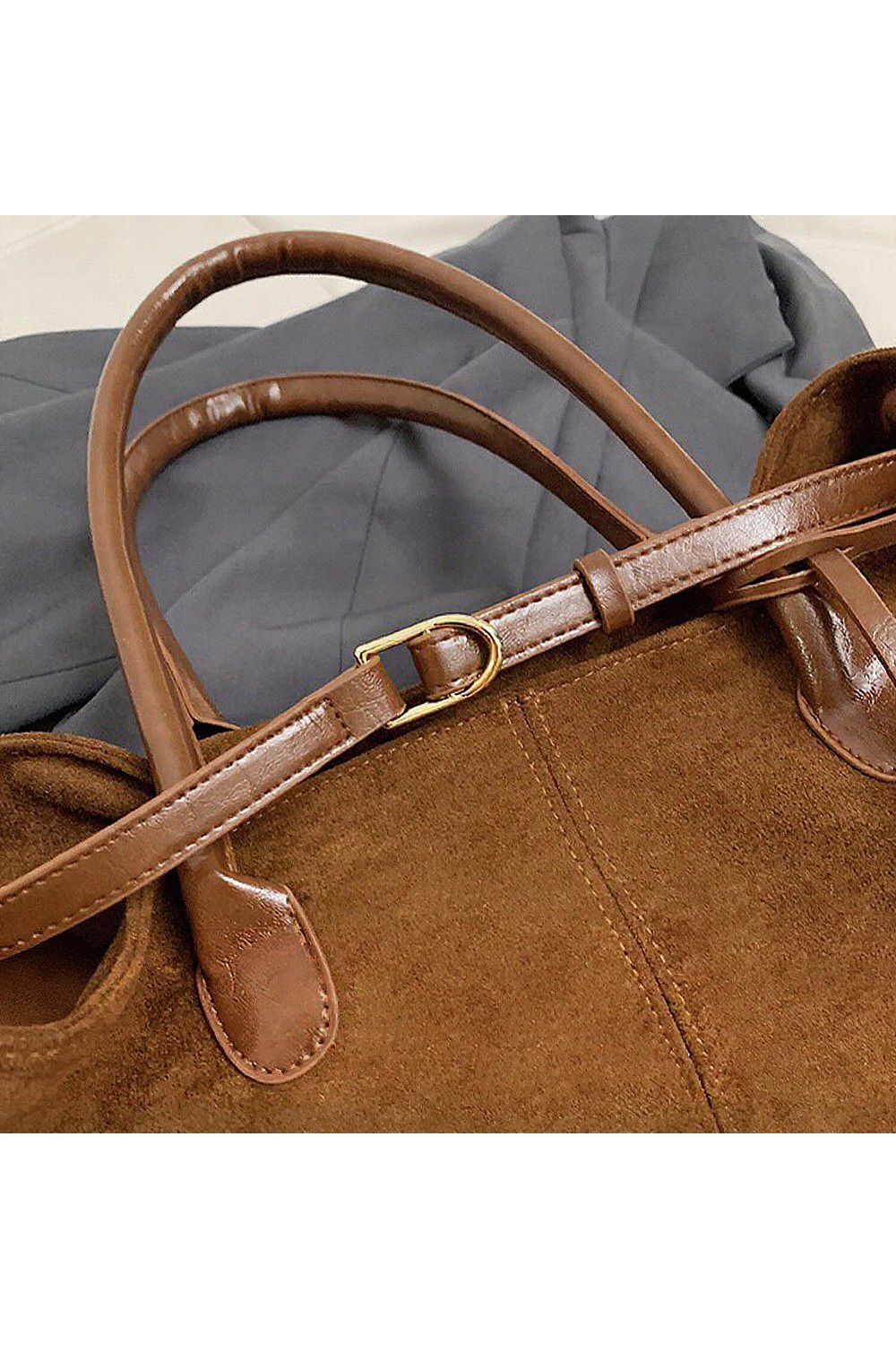 XY London 'Kayleigh' Tote Handbag with Shoulder Strap and Magnetic Closure image 5