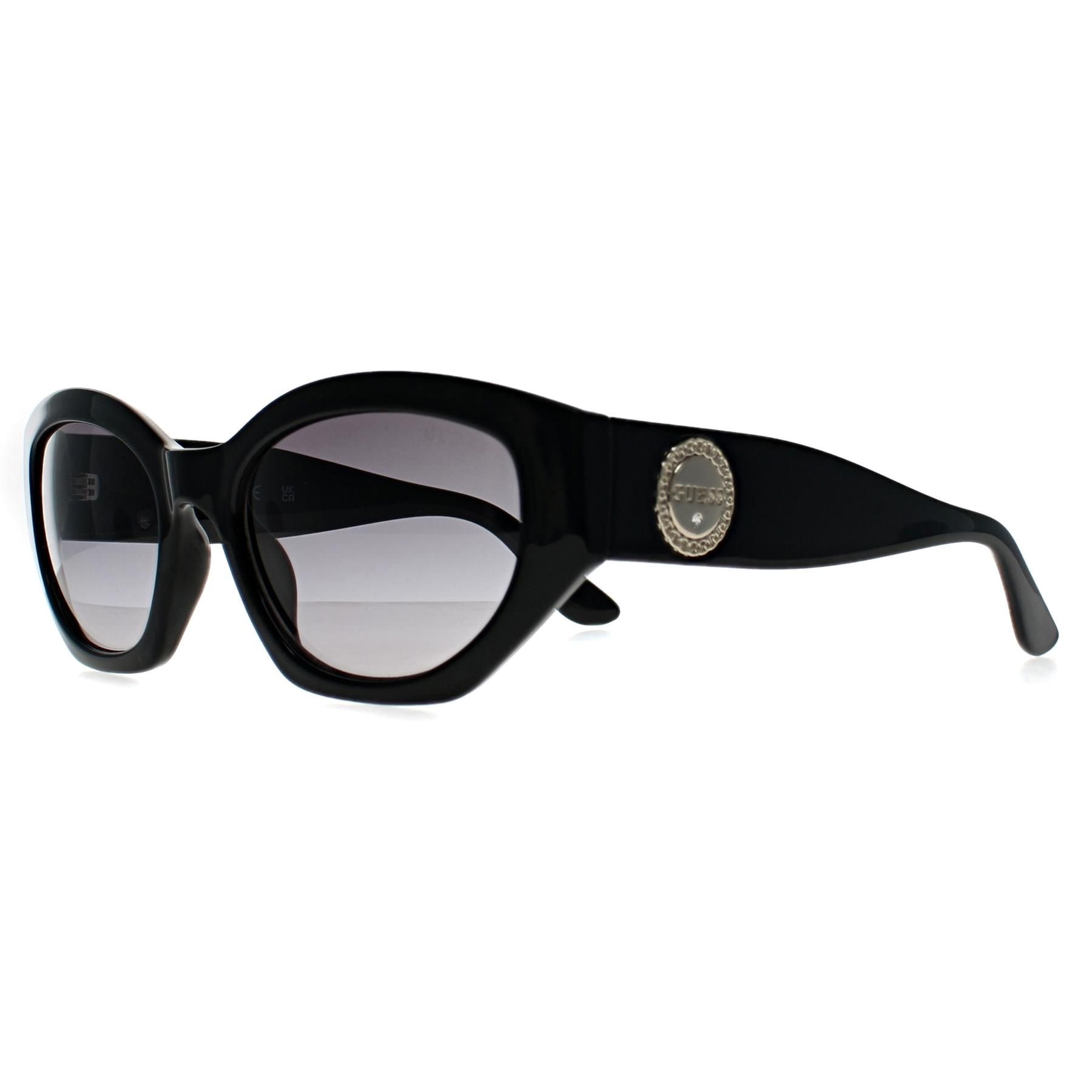 Guess Oval Shiny Black Grey Gradient GF6164 image 2