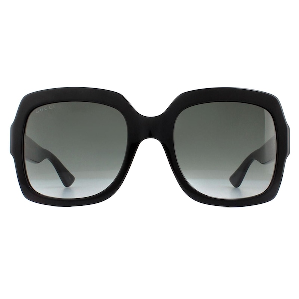 Gucci Square Black Grey Gradient Sunglasses GG0036SN