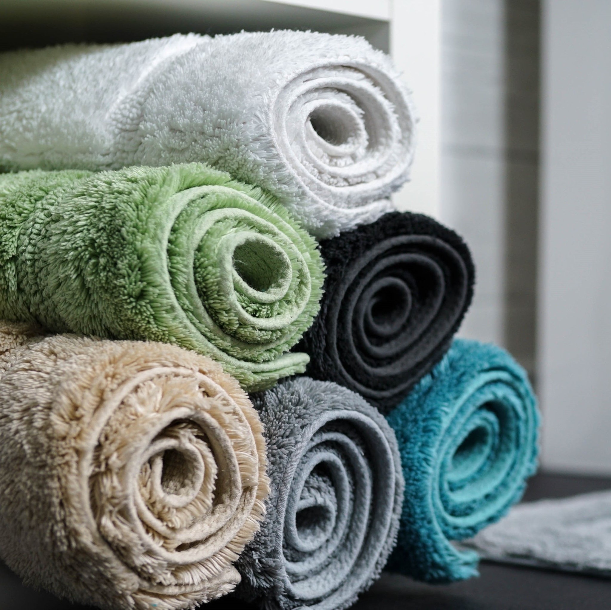 Allure Bath Fashions Bamboo Cotton Non-Slip Bath Mat image 3