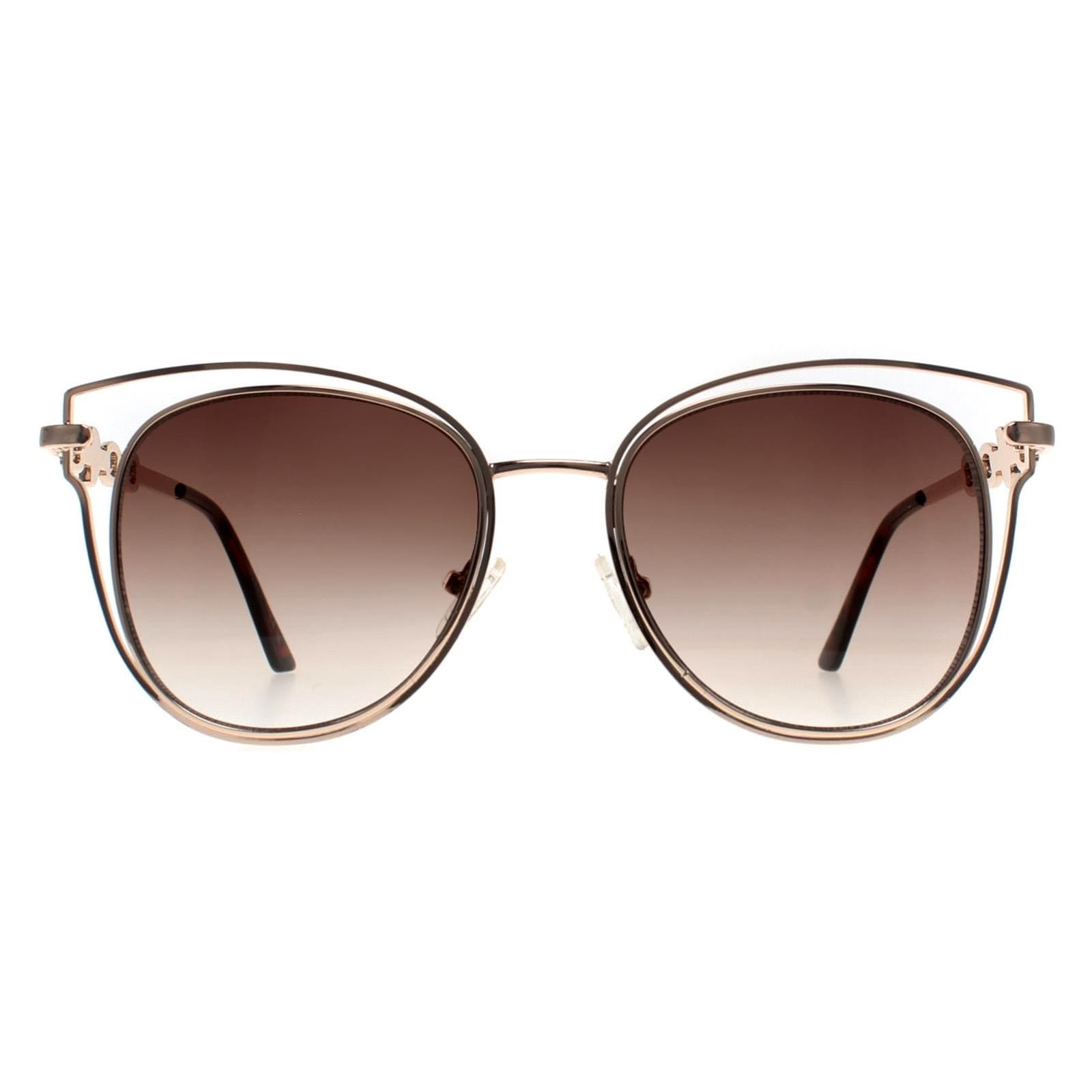 Guess Cat Eye Gold Brown Gradient GF0343