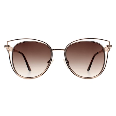Guess Cat Eye Gold Brown Gradient GF0343