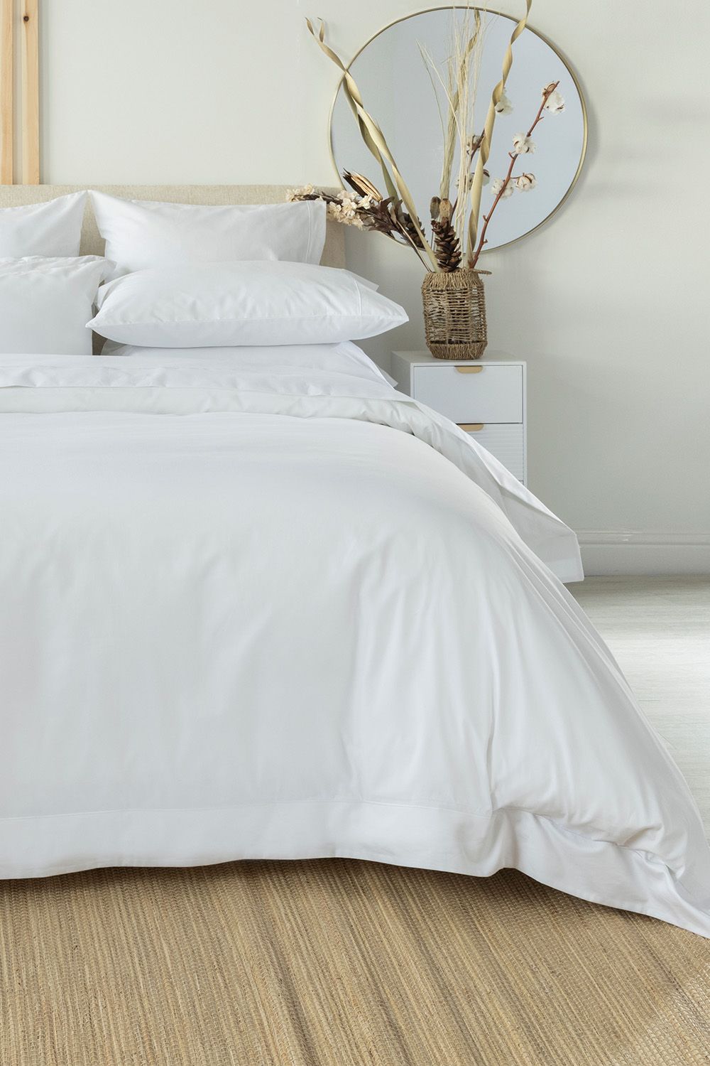 Belledorm Egyptian Cotton 400 Thread Count Oxford Duvet Cover image 2